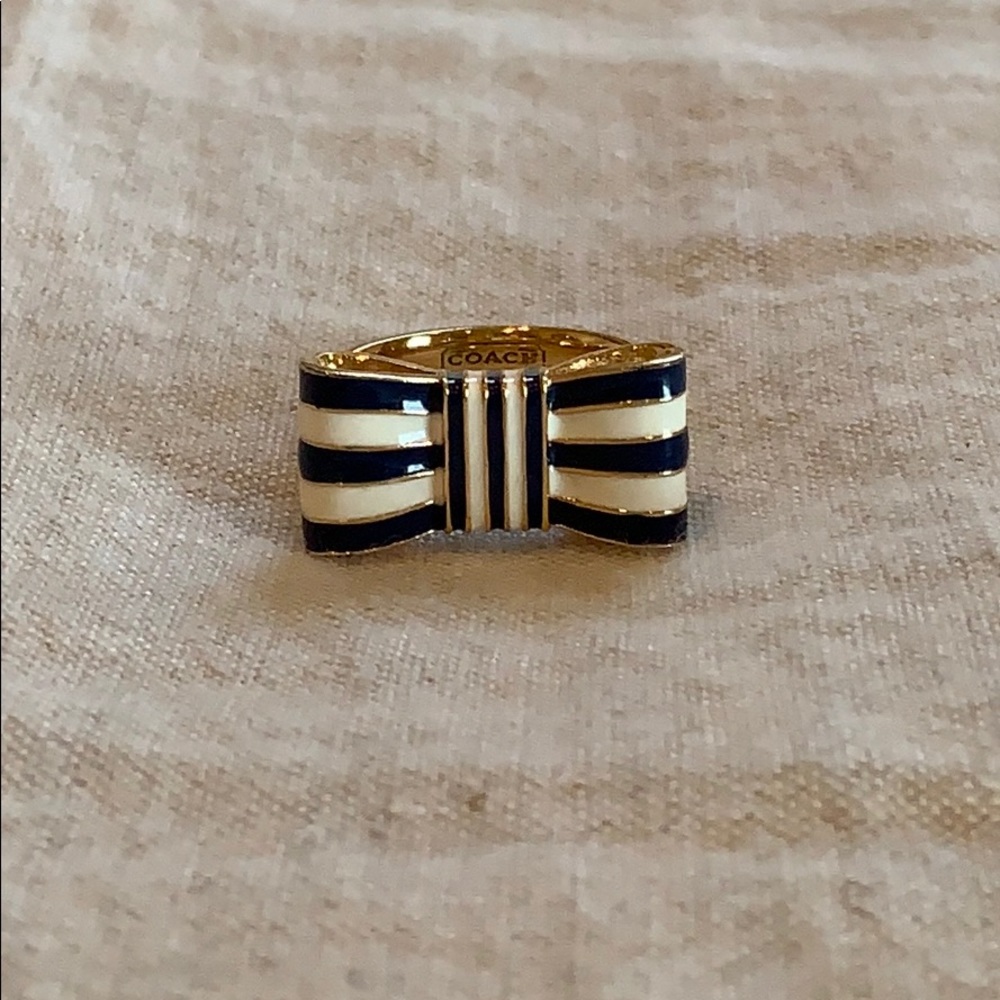 Coach Bow Ring